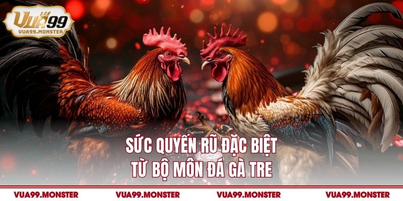 Sức quyến rũ đặc biệt từ bộ môn đá gà tre
